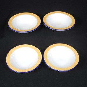 4 Steelite International UK berries/ice cream bowls